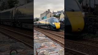 GWR class 802 clatters past sea lawn terrace Plymouth to Paddington service 802010012 IETs [upl. by Rossen]