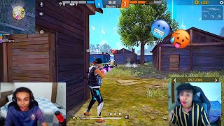 KMC KOMBAN AND AK TOK REACTION ON MY SQUAD WIPE🥶🥵KMCKOMBAN AkTok [upl. by Ardnuassac]