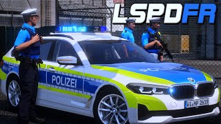 SCHIEßEREI mit Talahons in Frankfurt  LSPDFR  GTA 5 DeutschGerman [upl. by Lehman]