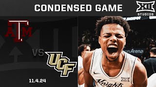 Texas AampM vs UCF Condensed Game  202425 Big 12 Mens Basketball [upl. by Helban101]