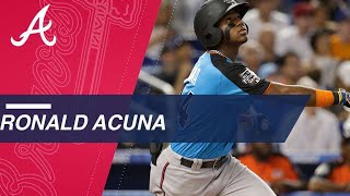 Top Prospects Ronald Acuna OF Braves [upl. by Akinuahs]