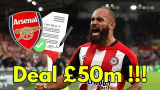 Breaking news Deal £50m Arsenal transfer rumors [upl. by Berni]