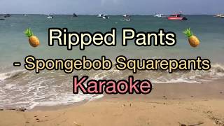 Ripped Pants  Spongebob Squarepants Karaoke Ukulele [upl. by Acceber]