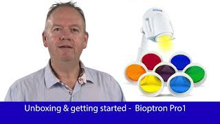 BIOPTRON PRO1  Getting started amp Un boxing [upl. by Doughty]