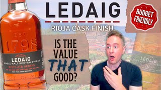 Better than the 10  Ledaig Rioja Cask Finish REVIEW [upl. by Ahsiemat]