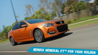 Bendix General CT™ Brakes for Your Holden [upl. by Atibat408]