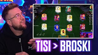 Tisi BESSER als BROSKI in FC25 😱 Tisi BEWERTEN ihr WL TEAM 🔥 Tisi Schubech Stream Highlights [upl. by Elladine]