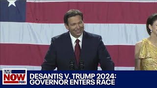 Ron DeSantis 2024 Florida governor officially enters presidential race  LiveNOW from FOX [upl. by Dyna]