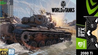 World Of Tanks Ray Tracing Demo 4K Ultra Settings  RTX 2080 Ti  i9 9900K 5GHz [upl. by Biddie]