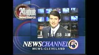 Two WEWS Channel 5 Newsbreaks wMike Szpatura 1993 [upl. by Llahsram]