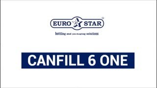 CANFILL 6 ONE  Automatic Counterpressure Canning Monobloc [upl. by Enrobso]