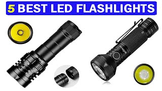 New Best LED Flashlights  Top 5 Best LED Flashlights 2025 [upl. by Nodnnarb69]