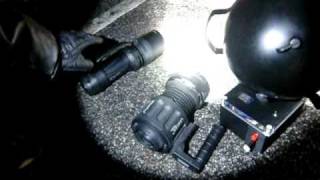 75 Watt Hella HID vs Polarion PH50 vs Microfire Lancer [upl. by Gujral789]