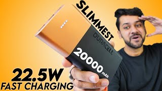 Lightweight and Powerful  Duracell 20000mAh Slimmest Power Bank  Unboxing amp Review [upl. by Ahsemit]