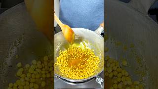 Amazing Yellow Popcorn Making  Homemade Pop Corn Recipe shorts popcorn food [upl. by Naehgem268]