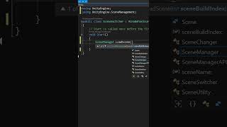 Unity Scene Switch Basics Load by Name or ID [upl. by Ttevi]