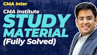 CMA Study Material  Fully Solved  Introduction [upl. by Suiratnauq]