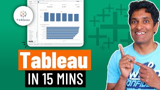 Learn Tableau in 15 minutes and create your first report FREE Sample Files [upl. by Sura]