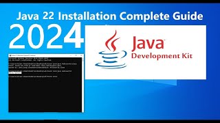 How to Install Java JDK 22 on Windows 11 [upl. by Naujit]