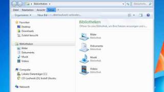 Windows 7 Verzeichnisfreigabe [upl. by Barfuss799]