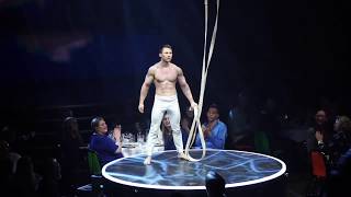 Aerial Straps Igor Zavadko Dinner Show [upl. by Lennon]