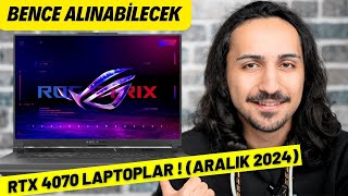 Bence Şu Anda Alınabilecek En İyi 5 RTX 4070 Laptop  KASIM 2024 [upl. by Annecorinne706]