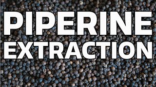 Piperine Extraction from Black Pepper [upl. by Michaeline]