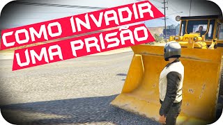 GTA 5 PC Online  COMO INVADIR UMA PRISÃO TotalArmy [upl. by Grannie386]