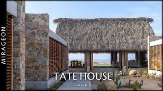 Stone Walls and PalmThatch Palapas  Tate House [upl. by Yrrat]