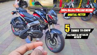 5 Things You Must Before Buy The New Bajaj Pulsar NS200  2024 Bajaj Pulsar NS200 Review [upl. by Ennaehr692]