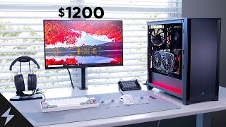 Your Next 1200 Full PC Gaming Setup [upl. by Hultin902]