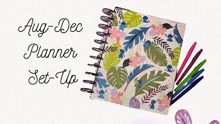 Set up my AugustDecember planner with me [upl. by Hefter261]