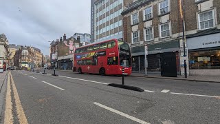 T68 on Croydon High Street  Friday 22nd November 2024 [upl. by Noyart]