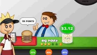 Lets Play Papas Burgeria14Thanksgiving at the Restaurant [upl. by Dex102]