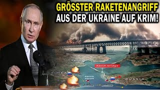 DIREKTSCHUSS AUS 1500 KM Brücke von Kertsch ist wehrlos Ukraine zerstört alle S400 auf der Krim [upl. by Colburn]