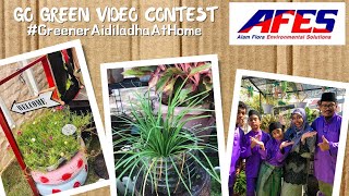 GO GREEN CONTEST  AIDIL ADHA AT HOME [upl. by Hump]