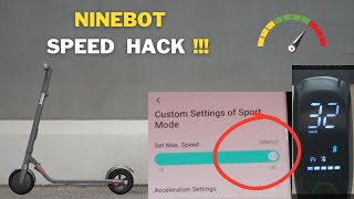 Segway Ninebot Speed Hack  Unlock 32 KMH StepbyStep Tutorial [upl. by Jobye]