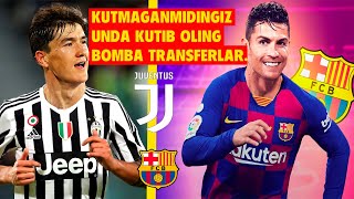 YUVENTUS ELDORNI SOTIB OLISHI XAQIDA ELON QILDI RONALDO NEGA BARSELONAGA OTMADI [upl. by Cicily731]