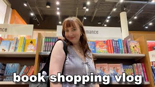 book shopping vlog  going to 3 bookstores📚🛍️ [upl. by Aicilram527]