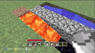 Minecraft  Obsidian farming  Xbox 360 [upl. by Anerul313]