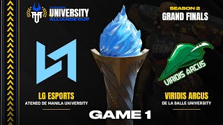 University Alliance Cup Valorant  Season 2  Grandfinals  ADMU vs DLSU Game 1 [upl. by Akkimat200]