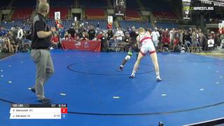 Cadet FS 132 Cons 4  Victor Voinovich OH vs Joshua Edmond MI [upl. by Kenlee]