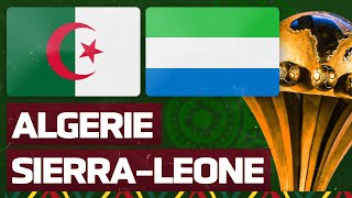 🔴🎥 🇩🇿 🇸🇱 Match LiveDirect  ALGERIE  SIERRA LEONE  LES CHAMPIONS DAFRIQUE EN LICE   CAN 2022 [upl. by Pfaff385]