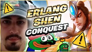 ERLANG SHEN BIEN TRANQUILET  Julio  Smite Ranked Conquest DuoQ Dani 🚨 [upl. by Assenev515]