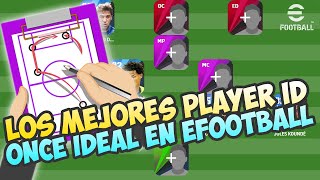 🏆 LOS MEJORES PLAYER ID EN EFOOTBALL 🏆 [upl. by Nakah]