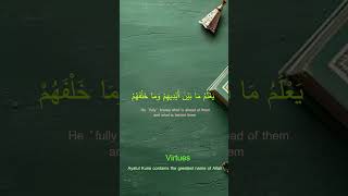 Virtues of Ayatul Kursi [upl. by Htebzile964]