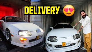 Finally Apni New Supercar Supra Mk4 Ki Delivery Lehi Li 😍 [upl. by Hgielyk599]