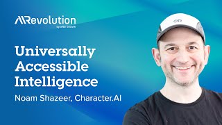 Universally Accessible Intelligence with Characterais Noam Shazeer [upl. by Anasiul]