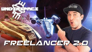 quotUNDERSPACEquot  The quotNextquot Freelancer Game Explained  Underspace Alpha Review [upl. by Naitirb]