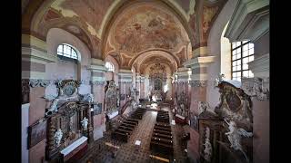 iglesia del Monasterio de Nová Paka 1709 1715 Christoph Dientzenhofer [upl. by Nyrraf]